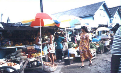 Bourda Market scene